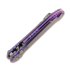 Microtech Auto LUDT Gen III Drop Point Purple Haze Slab Titanium folding knife 1135-10MS9