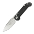Microtech Auto LUDT Gen III S/E Black Aluminum 折り畳みナイフ, Stonewash 1135-10