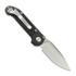 Microtech Auto LUDT Gen III S/E Black Aluminum 折り畳みナイフ, Stonewash 1135-10