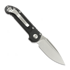 Microtech Auto LUDT Gen III S/E Black Aluminum 折り畳みナイフ, Stonewash 1135-10