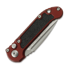 Microtech Auto LUDT Gen III S/E Merlot Aluminum 折り畳みナイフ, Stonewash 1135-10MR
