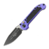 Microtech Auto LUDT Gen III S/E 折り畳みナイフ, Purple Aluminum 1135-1PU