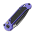 Microtech Auto LUDT Gen III S/E 折り畳みナイフ, Purple Aluminum 1135-1PU