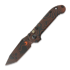 Microtech - Auto LUDT Gen III Signature Series Topo Black Orange