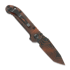 Microtech Auto LUDT Gen III Signature Series Topo Black Orange 折叠刀 1136S-1TPBKORCS