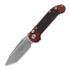 Microtech Auto LUDT Gen III Tanto Apocalyptic Merlot folding knife 1136-10APMR
