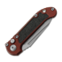 Microtech Auto LUDT Gen III Tanto Apocalyptic Merlot folding knife 1136-10APMR