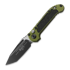 Microtech Auto LUDT Gen III Tanto Black OD Green folding knife 1136-1OD