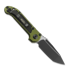 Couteau pliant Microtech Auto LUDT Gen III Tanto Black OD Green 1136-1OD