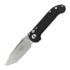 Microtech - Auto LUDT Gen III Tanto Stonewash Black