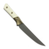 Microtech Boning Knife 6" Bolstered - DLC - Ivory G10 주방용 칼 3100B-1DLCIVS
