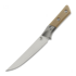 Microtech - Boning Knife 6" Bolstered - Stonewash - Coyote G10