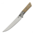 Microtech Boning Knife 6" Bolstered - Stonewash - Coyote G10 주방용 칼 3100B-10CE
