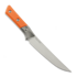 Microtech Boning Knife 6" Bolstered - Stonewash - Ember G10 주방용 칼 3100B-10EM