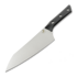Microtech - Chef Knife 8" - Stonewash - Black G10