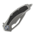 Microtech Matrix CF Inlays sulankstomas peilis, satin 165C-4CFITI