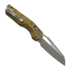 Microtech MSI Apocalyptic Finish kääntöveitsi, Standard, Fluted Aluminum, tan 210-10APFLTA