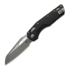 Microtech MSI Apocalyptic Finish kääntöveitsi, Standard, Fluted G-10 black 210-10APFLGTBK
