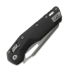 Microtech MSI Apocalyptic Finish sulankstomas peilis, Standard, Fluted G-10 black 210-10APFLGTBK