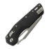 Microtech MSI Apocalyptic Finish sulankstomas peilis, Standard, Fluted G-10 black 210-10FLGTBK