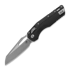 Microtech MSI Apocalyptic Finish sulankstomas peilis, Standard, Tri-Grip handle, black 210T-10APPMBK