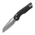 Microtech MSI Apocalyptic Finish 折叠刀, Standard, Tri-Grip handle, black 210T-10APPMBK