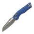 Microtech MSI Apocalyptic Finish sulankstomas peilis, Standard, Tri-Grip handle, blue 210T-10APPMCBL