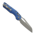Microtech MSI Apocalyptic Finish kääntöveitsi, Standard, Tri-Grip handle, blue 210T-10APPMCBL