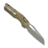 Microtech MSI Apocalyptic Finish 접이식 나이프, Standard, Tri-Grip handle, Dark Earth 210T-10APPMDE