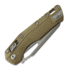 Microtech MSI Apocalyptic Finish 접이식 나이프, Standard, Tri-Grip handle, Dark Earth 210T-10APPMDE