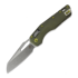Microtech MSI Apocalyptic kääntöveitsi, Fluted Distressed Grenade Green 210-10FLDGG-U25