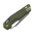 Microtech MSI Apocalyptic sulankstomas peilis, Fluted Distressed Grenade Green 210-10FLDGG-U25