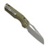 Microtech MSI Apocalyptic sulankstomas peilis, Standard, Fluted G-10 od green 210-10APFLGTOD