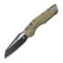 Πτυσσόμενο μαχαίρι Microtech MSI Black, Standard, Fluted G-10 tan 210-1FLGTTA