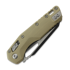 Microtech MSI Black 折り畳みナイフ, Standard, Fluted G-10 tan 210-1FLGTTA