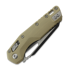 Microtech MSI Black 折叠刀, Standard, Fluted G-10 tan 210-1FLGTTA