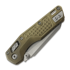 Microtech MSI Mini Ram-Lok Apocalyptic Antique Bronze Frag Titanium 접이식 나이프, bronze accent 210M-10APFRMS3