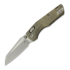 Microtech - MSI Mini Ram-Lok Apocalyptic Antique Bronze Slab Titanium, bronze accent
