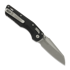 Microtech MSI Mini Ram-Lok Apocalyptic Standard Fluted Aluminum Black sulankstomas peilis 210M-10APFL