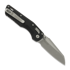 Couteau pliant Microtech MSI Mini Ram-Lok Apocalyptic Standard Fluted Aluminum Black 210M-10APFL