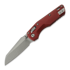 Microtech - MSI Mini Ram-Lok Apocalyptic Standard Fluted Aluminum Merlot
