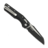 Navaja Microtech MSI Mini Ram-Lok S/E Black Tactical Fluted Aluminum, full serrated 210M-3FL