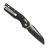 Navaja Microtech MSI Mini Ram-Lok S/E Black Tactical Fluted Aluminum, full serrated 210M-3FL