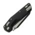 Navaja Microtech MSI Mini Ram-Lok S/E Black Tactical Fluted Aluminum, full serrated 210M-3FL