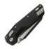 Navaja Microtech MSI Mini Ram-Lok S/E Black Tactical Fluted Aluminum, full serrated 210M-3FL