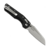 Microtech MSI Mini Ram-Lok Stonewash Standard Fluted Aluminum Black sulankstomas peilis 210M-10FL