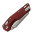 Navaja Microtech MSI Mini Ram-Lok Stonewash Standard Fluted Aluminum Merlot 210M-10FLMR