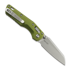 Navaja Microtech MSI Mini Ram-Lok Stonewash Standard Fluted Aluminum OD Green 210M-10FLOD