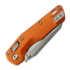 Navaja Microtech MSI Mini Ram-Lok Stonewash Standard Fluted Aluminum Orange 210M-10FLOR