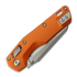 Navaja Microtech MSI Mini Ram-Lok Stonewash Standard Fluted Aluminum Orange 210M-10FLOR